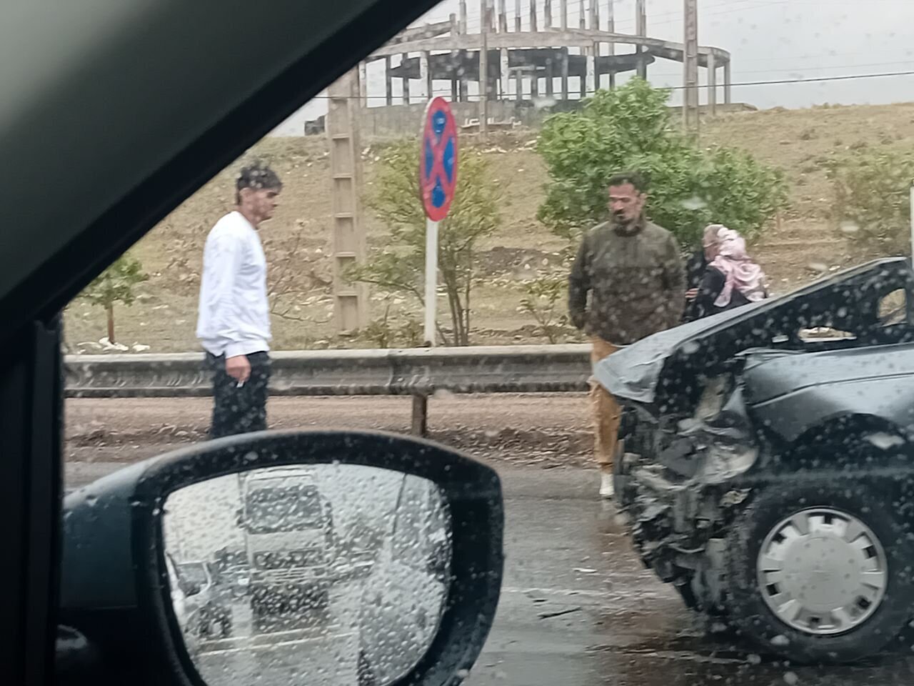 تصادف زنجیره‌ای در آزاد راه تهران - تبریز خبرساز شد +ویدئو